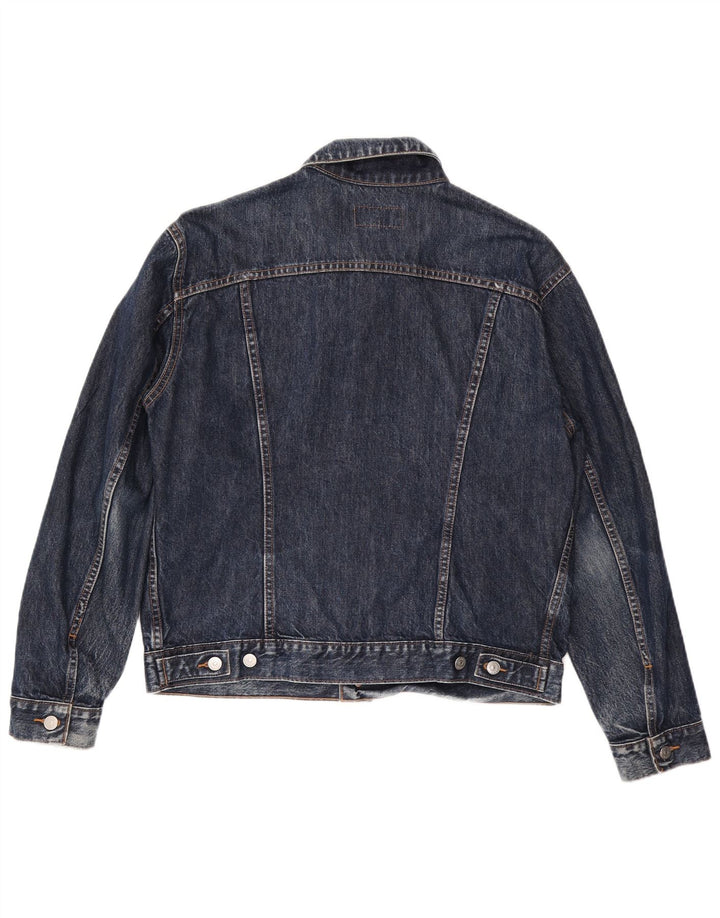 Męska kurtka dżinsowa Carrera UK 40, duża, granatowa, bawełniana