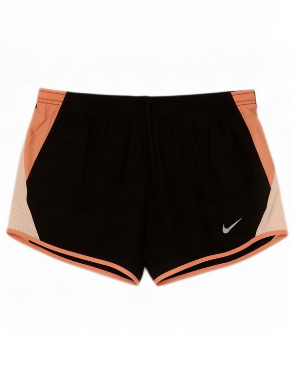 Damskie spodenki sportowe Nike Dri Fit UK 14 w kolorze średniej czerni