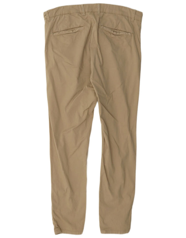 Spodnie męskie Zara Slim Chino EU 46 XL W36 L30 Beżowe