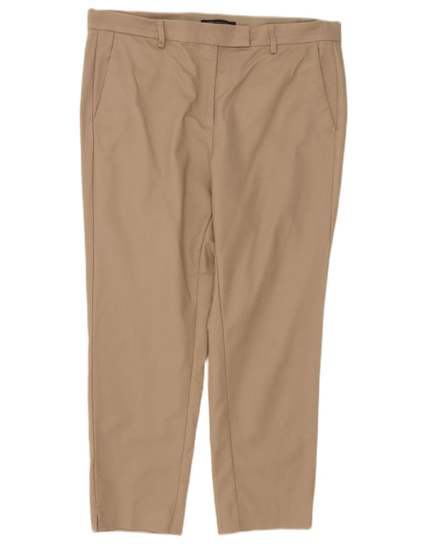 Spodnie damskie Marks & Spencer UK 16 Large W38 L25 Beżowa bawełna