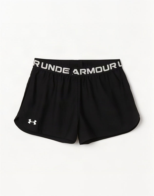 Spodenki sportowe Under Armour dziewczęce Heat Gear o luźnym kroju, 13-14 lat, XL, czarne