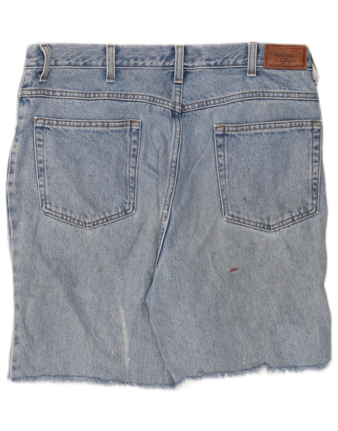 Męskie spodenki jeansowe L.L.BEAN W34, duże, niebieskie, bawełniane
