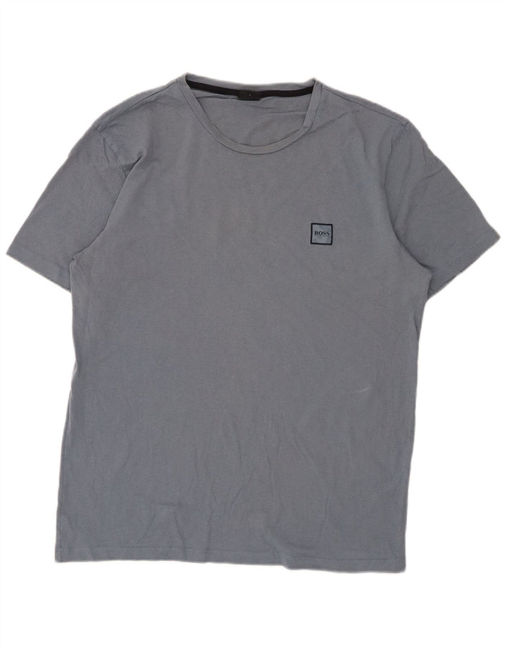 T-shirt męski Hugo Boss, duży, niebieski
