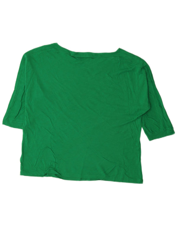 Damski top z rękawem 3/4 Phase Eight, UK 18 XL, zielony, bawełniany