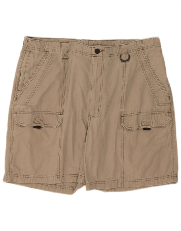 Męskie spodenki cargo Wrangler W38 XL, beżowa bawełna