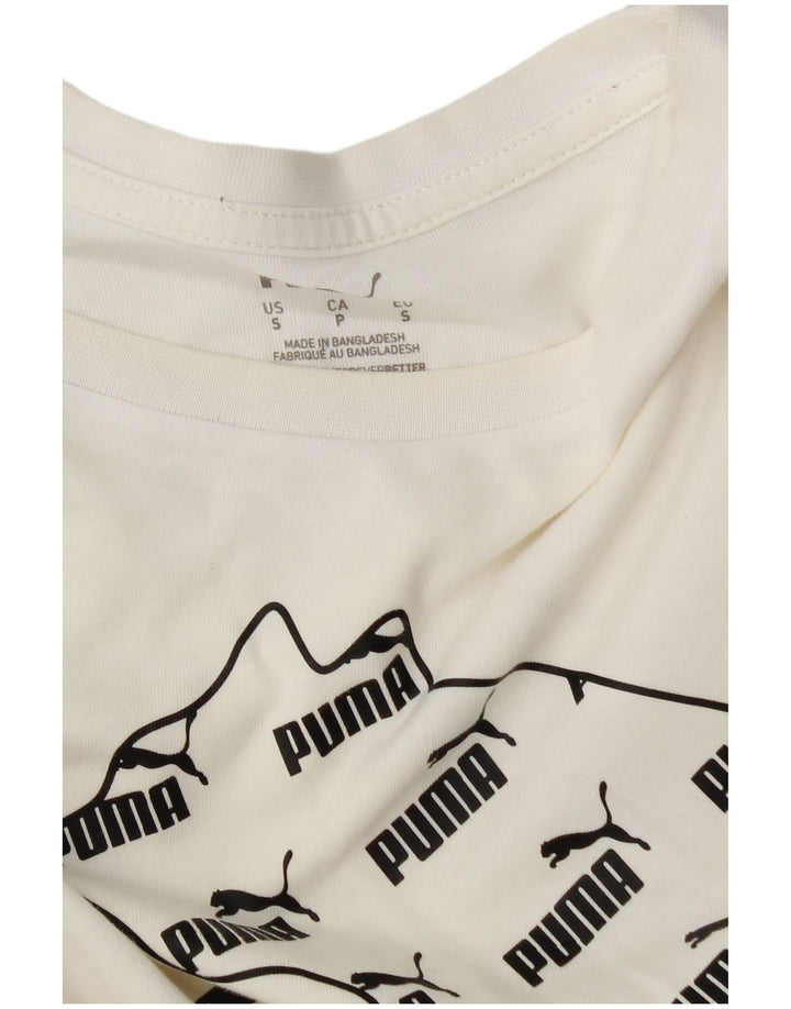 Męski T-shirt Puma z grafiką, mały, biały