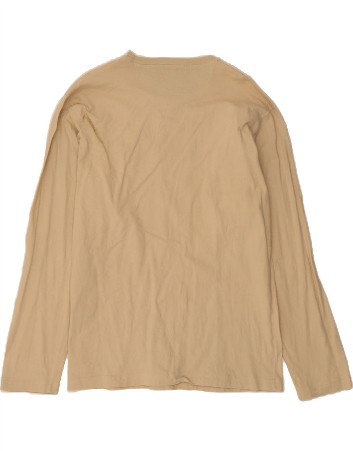 CHAMPION Mens Top Long Sleeve XL Beige Cotton Vintage Champion and Second-Hand Champion from Messina Hembry 