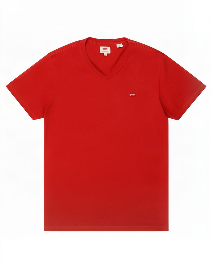 Męski T-shirt Levi's Top Średni Czerwony Bawełniany
