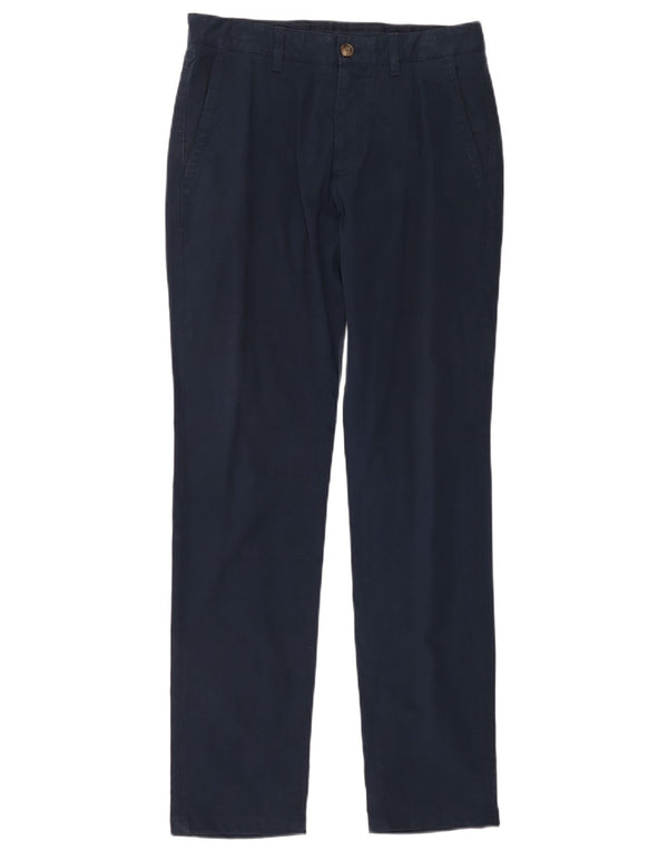 Męskie spodnie chino Massimo Dutti o swobodnym kroju EU 38 Small W30 L31 granatowe