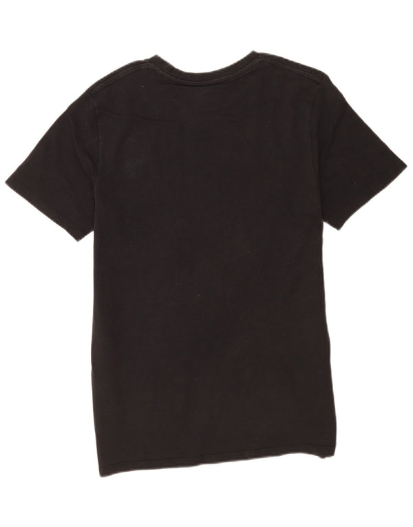 Męski T-shirt z grafiką Levi's, mały, czarny, bawełniany