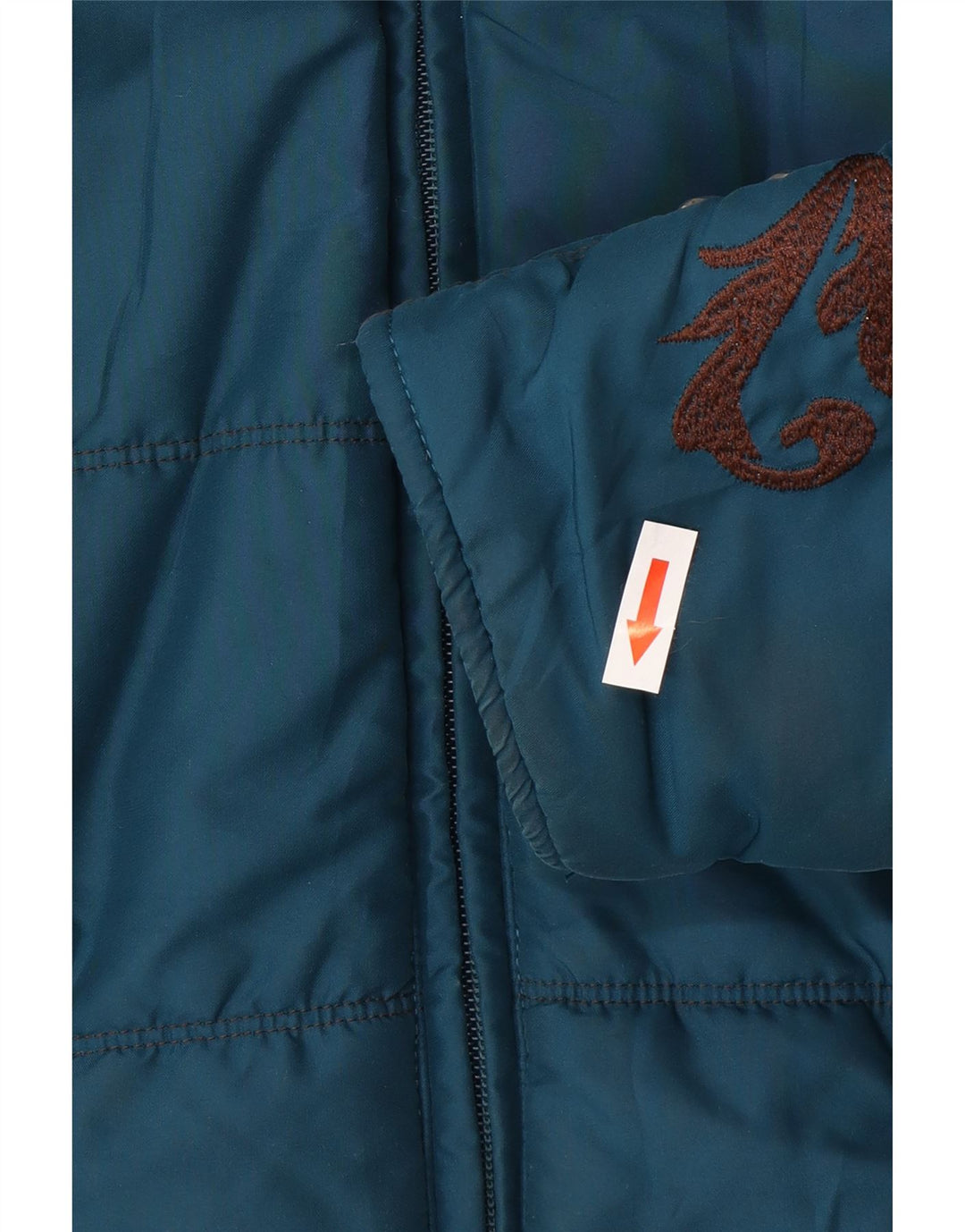 Damska ocieplana kurtka z kapturem Ariat UK 14, średni niebieski poliester