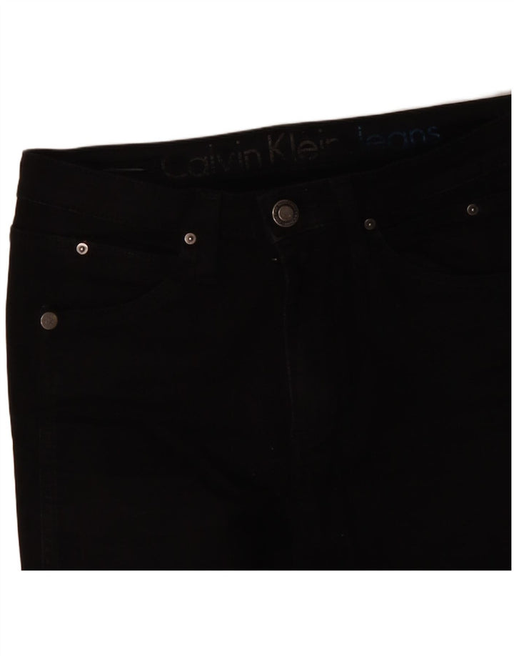 Damskie jeansy skinny CALVIN KLEIN W26 L30 czarne
