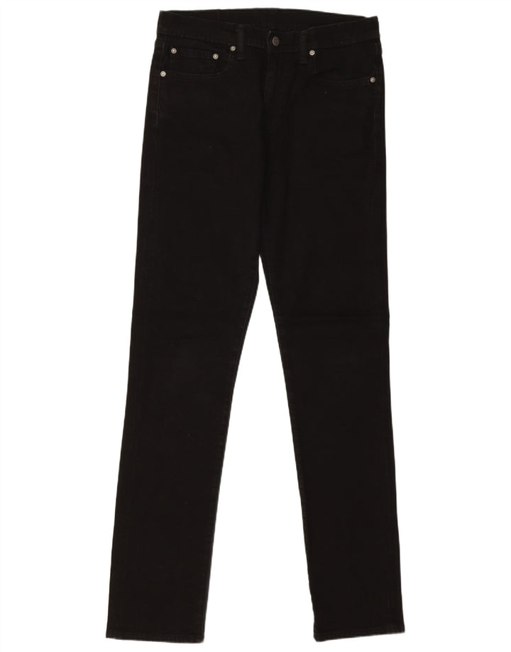 Męskie jeansy Levi's 511 Slim W32 L36 Czarna bawełna