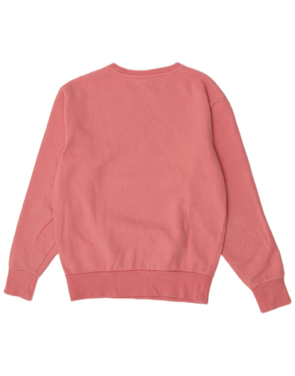 Damska bluza z grafiką Ellesse, UK 10, mała, różowa bawełna