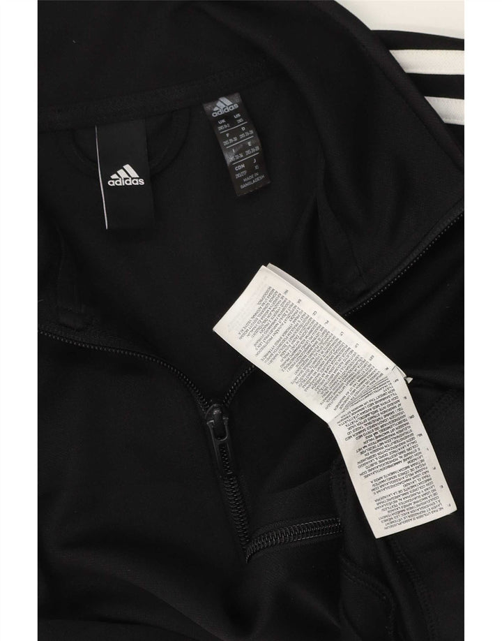 Damska bluza dresowa Adidas UK 0/2 2XS Czarny poliester