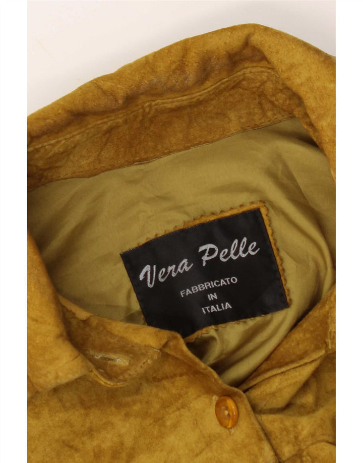 Damska kurtka zamszowa w stylu vintage IT 48 XL Khaki