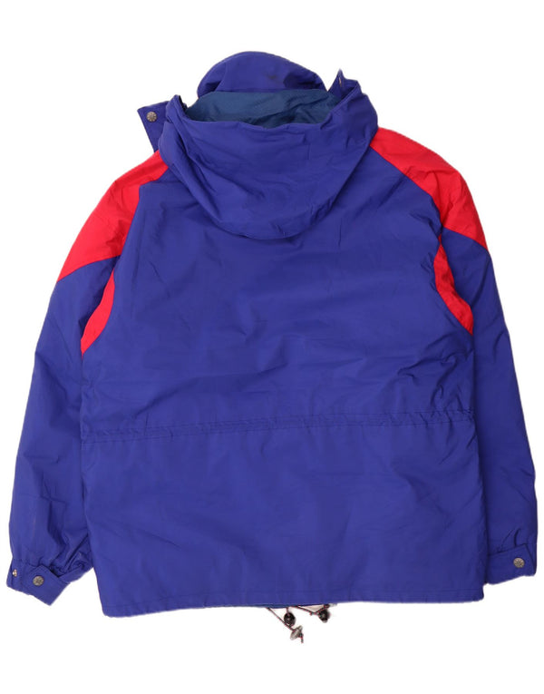 Męska wyściełana kurtka narciarska Geo Spirit Gore-Tex IT 52 XL w kolorze niebieskim