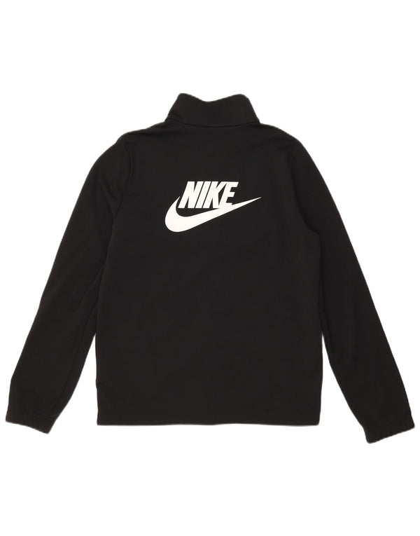 Chłopięca kurtka dresowa Nike Graphic 13-14 lat XL, czarna, poliestrowa