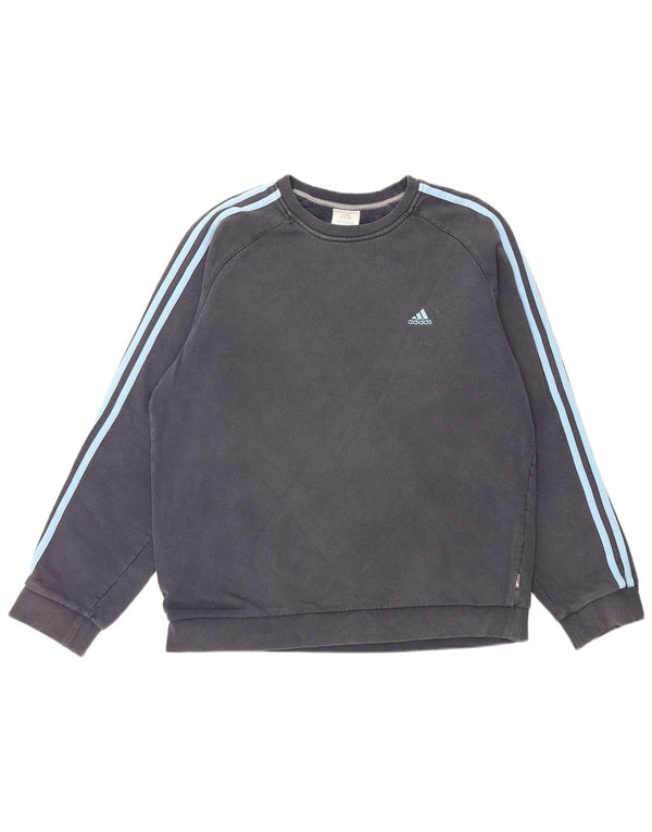 Męski sweter ADIDAS, średni czarny