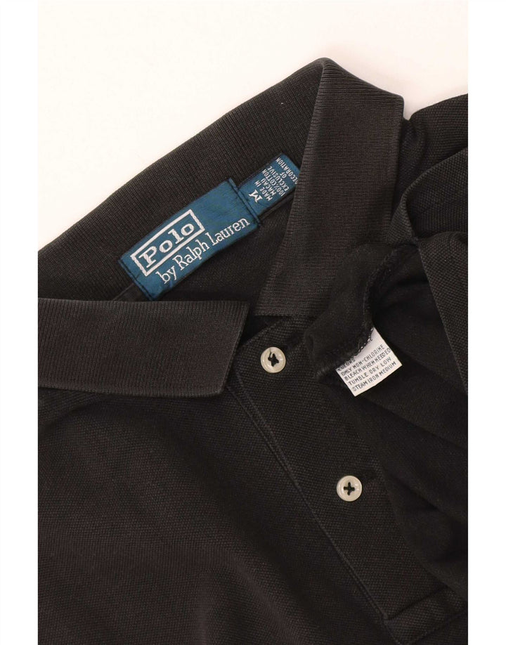 Męska koszula graficzna Polo Ralph Lauren, średnia czarna, bawełniana