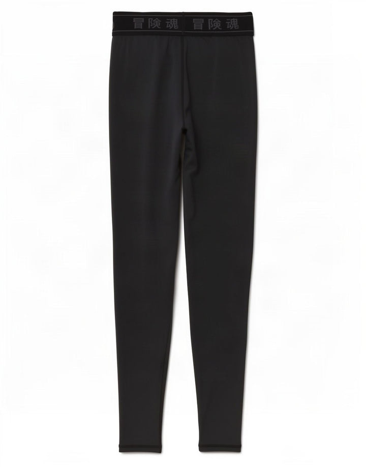Damskie legginsy Superdry Graphic UK 8, małe, czarne, poliestrowe