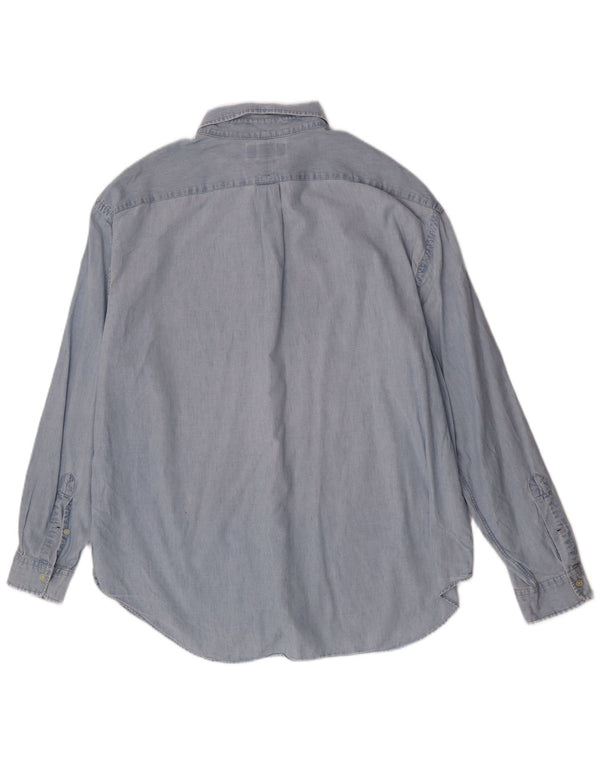 Koszula męska Ralph Lauren o klasycznym kroju, 3XL, niebieska, bawełniana
