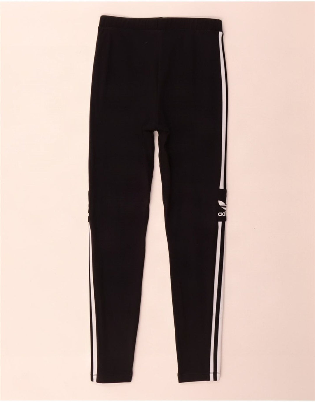 Damskie legginsy Adidas Graphic UK 12, średnie, czarne, bawełniane
