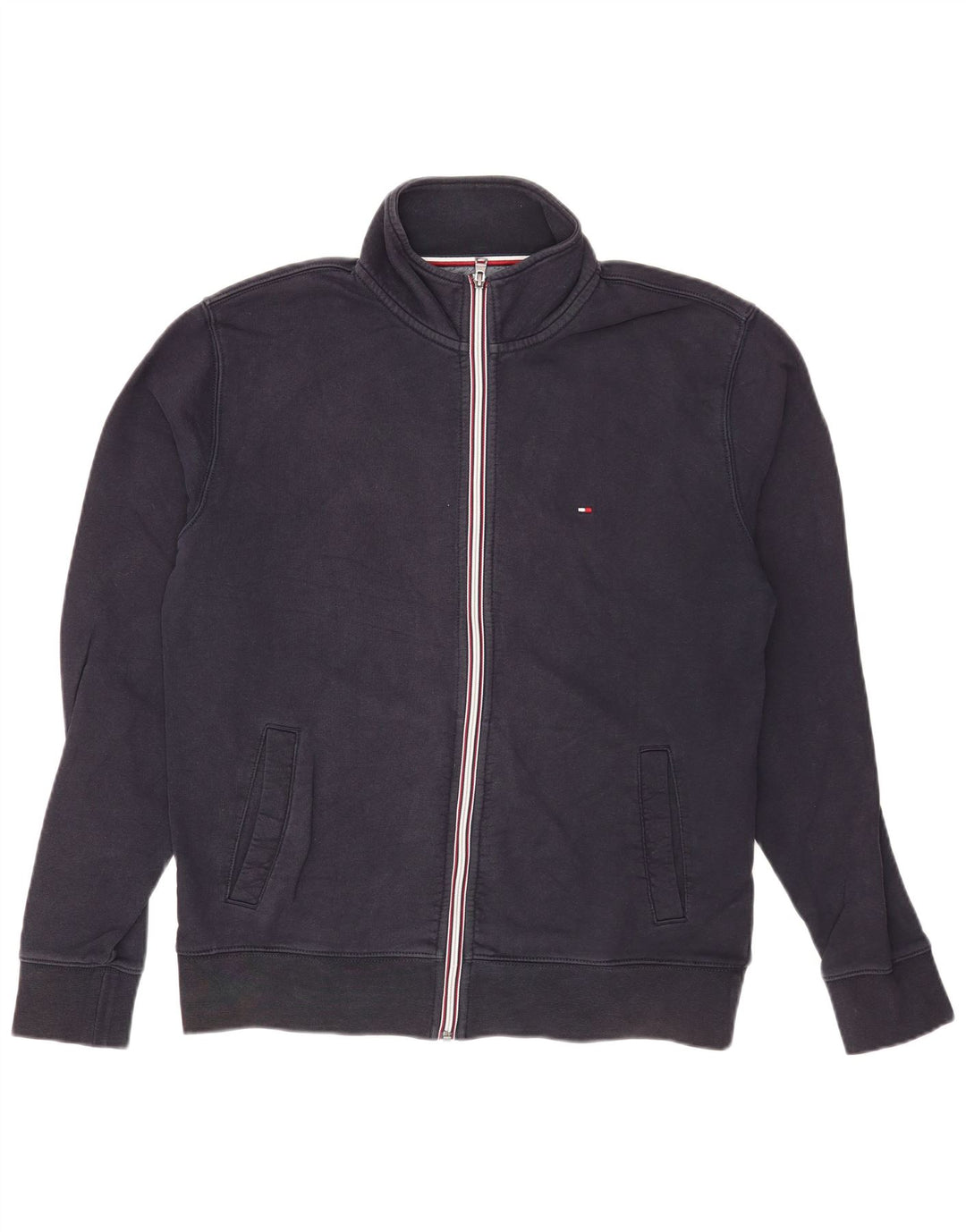 Męska kurtka dresowa Tommy Hilfiger XL, granatowa, bawełniana