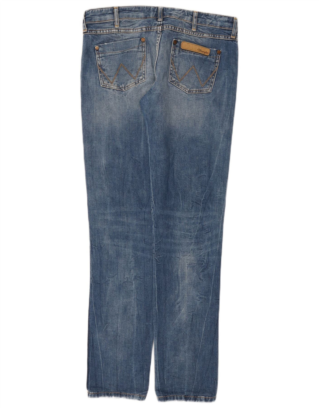Damskie jeansy Wrangler Molly Slim W28 L32 Niebieskie bawełniane