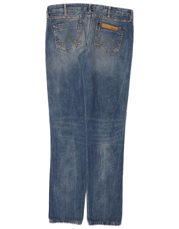Damskie jeansy Wrangler Molly Slim W28 L32 Niebieskie bawełniane