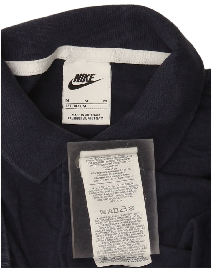 Chłopięca koszulka polo Nike 10-11 lat, średnia, granatowa, bawełniana