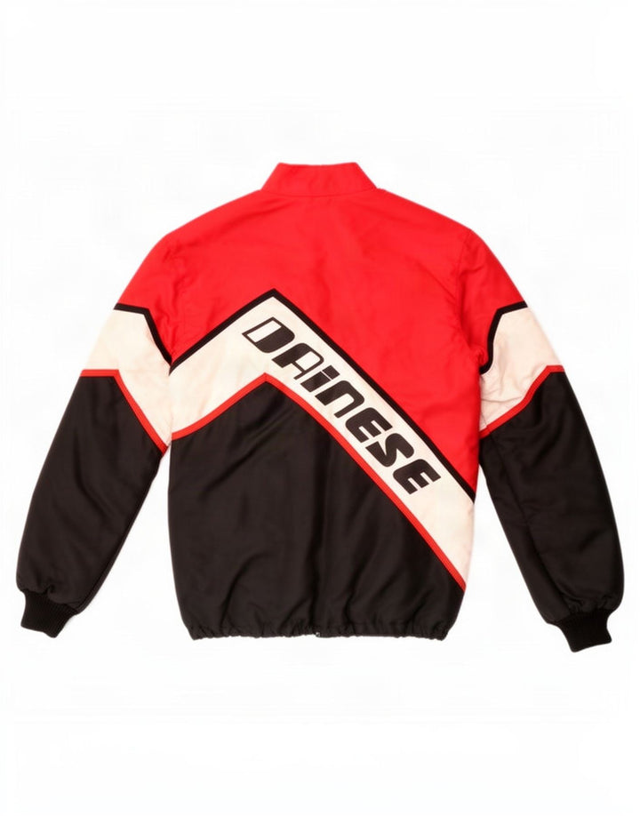 Męska kurtka wyścigowa Dainese Graphic IT 42 XS z poliamidu w kolorze czerwonym