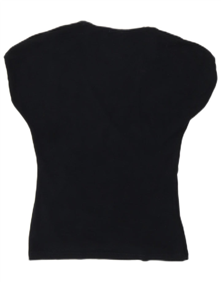 Bluzka damska UNITED COLORS OF BENETTON UK 8, mała, granatowa, klasyczna