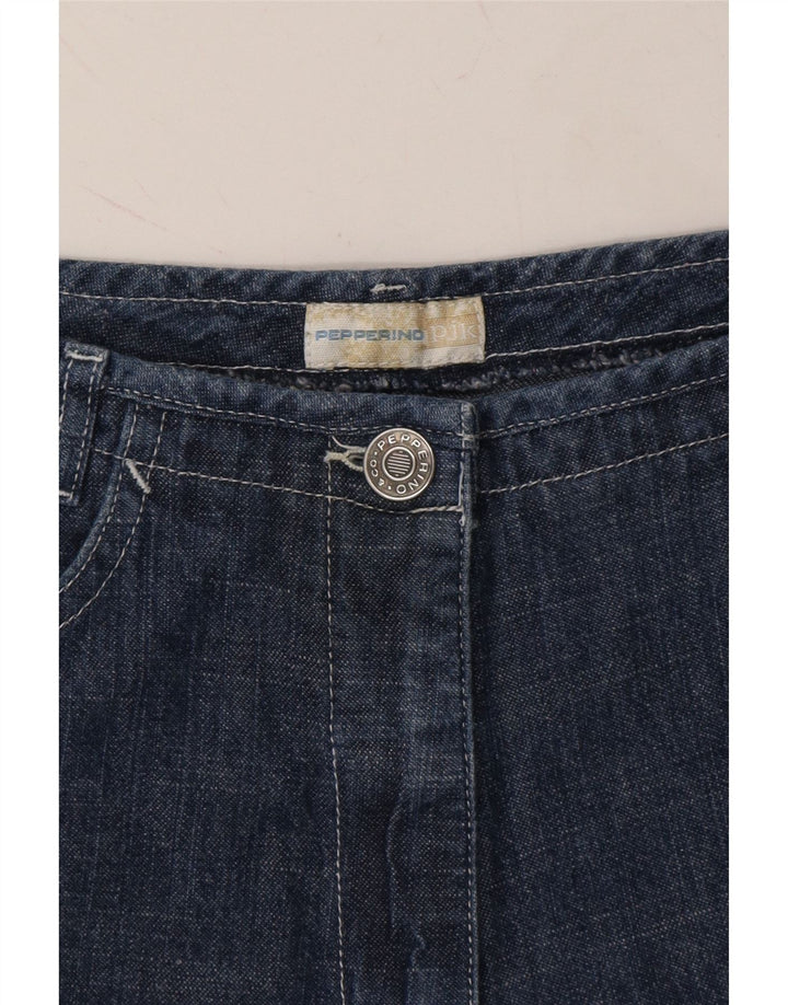 PEPPERINO Womens Cropped Jeans W26 L24 Blue Vintage Pepperino and Second-Hand Pepperino from Messina Hembry 