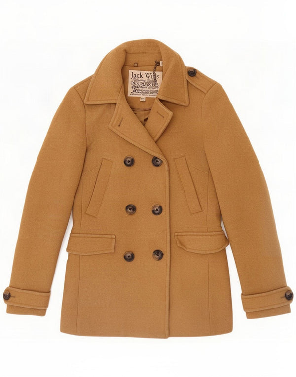 Płaszcz damski Jack Wills UK 8 Small Brown Wool