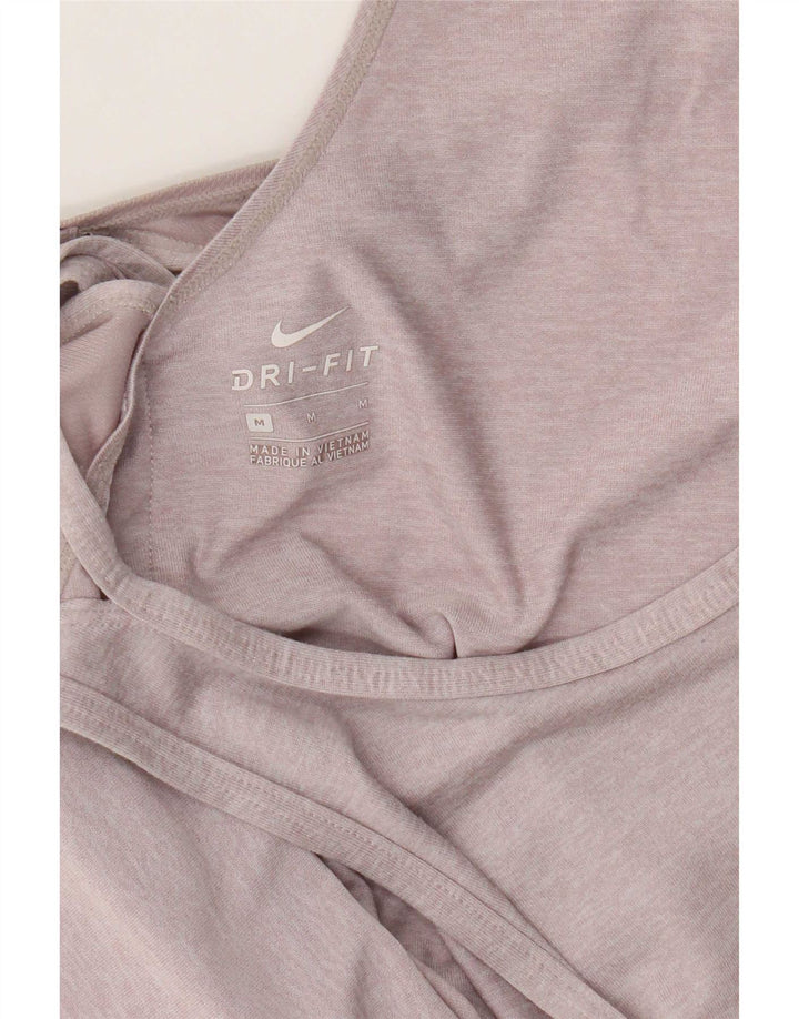 Damska koszulka z kamizelką Nike Dri Fit UK 12, średni róż
