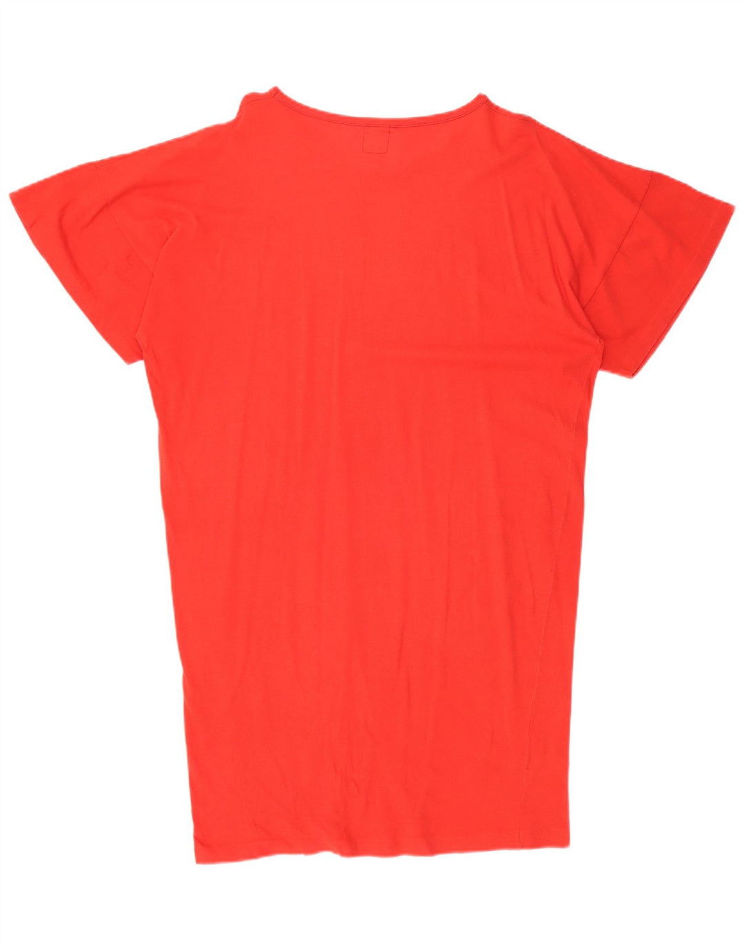 Damska koszulka oversize w stylu vintage z grafiką IT 42 Średnia czerwona bawełna