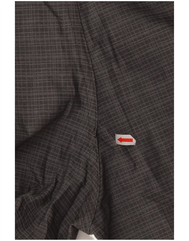 Męskie spodenki chino QUIKSILVER W40 XL, szara krata, poliamid