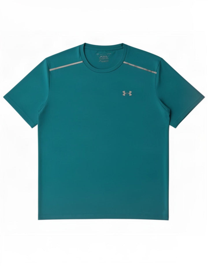 Koszulka męska Under Armour Top, średni turkusowy poliester