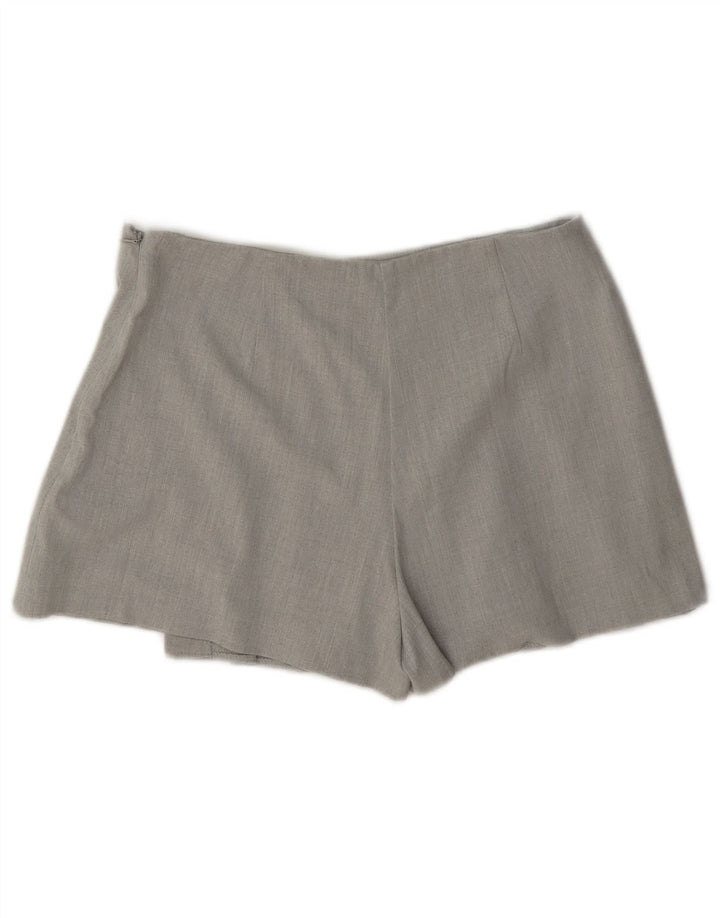 Spódnica damska Zara Skort Mini, średnia W28, szara