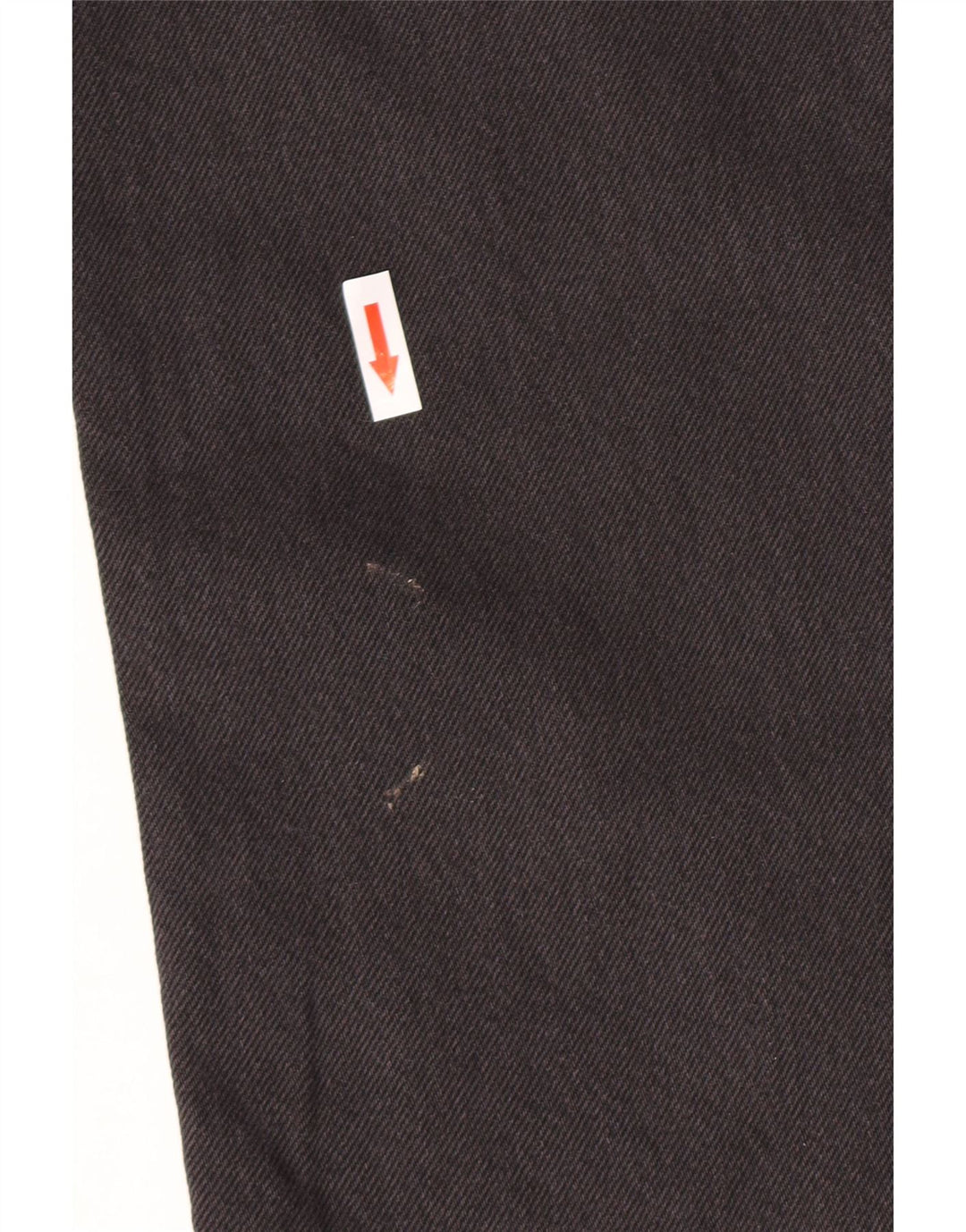 Męskie proste dżinsy Levi's W32 L30 Szara bawełna