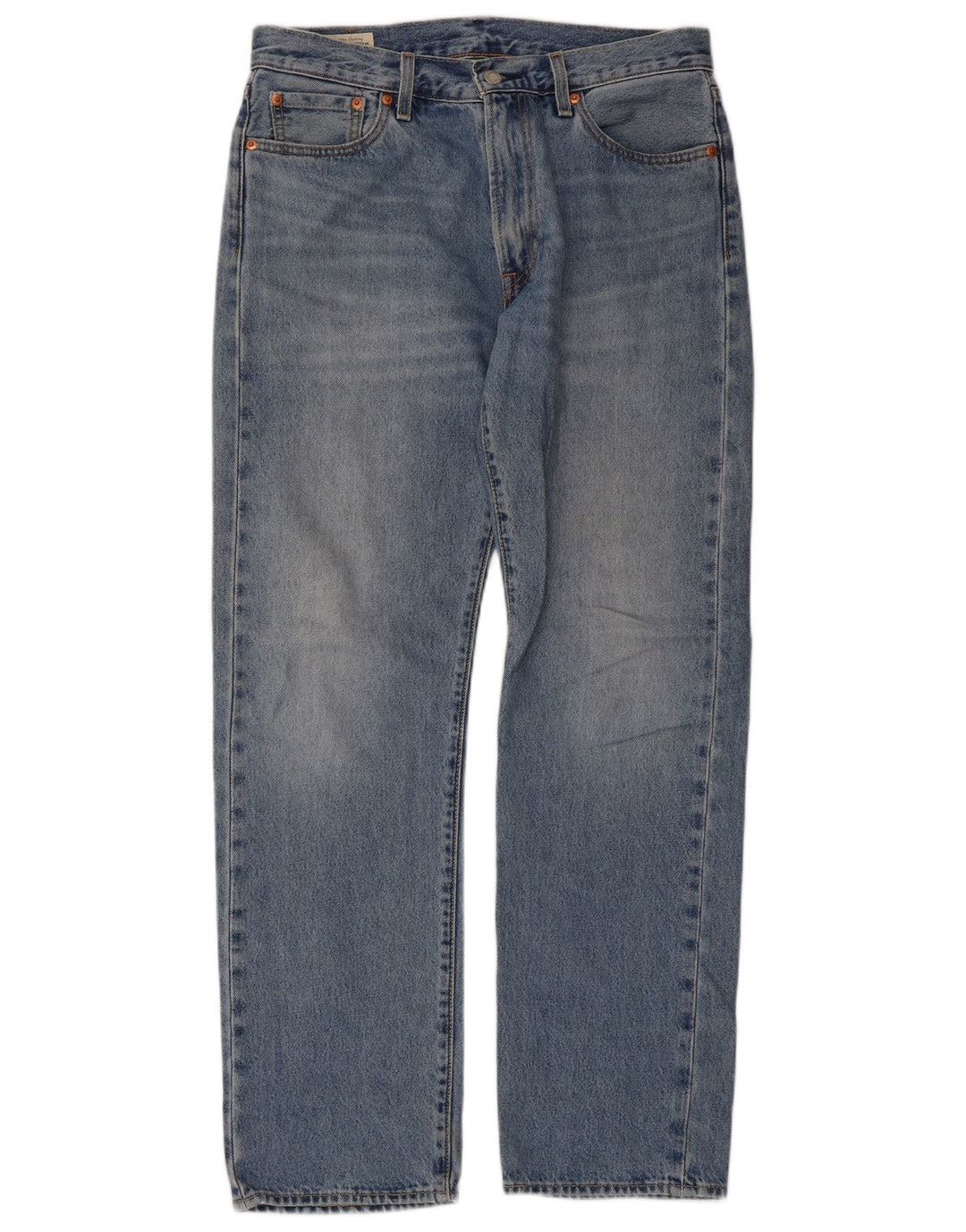 Męskie jeansy Levi's 551 Straight W30 L32 Niebieskie bawełniane