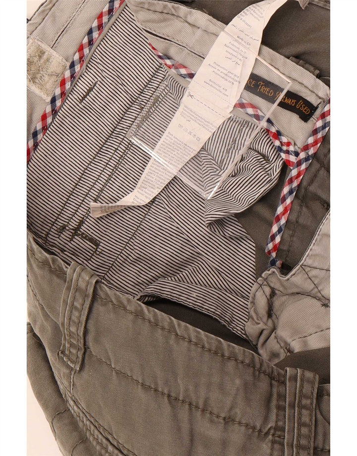 Męskie spodnie cargo Jack & Jones Joggers W33 L34 Szara bawełna