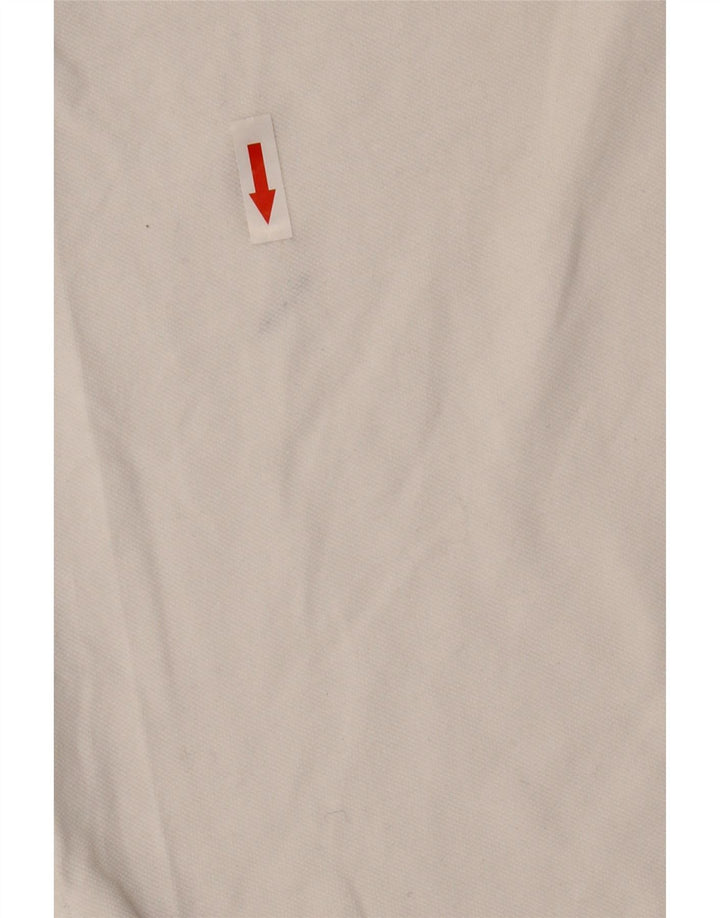 Męska koszulka polo Jack & Jones, mała, biała, bawełniana