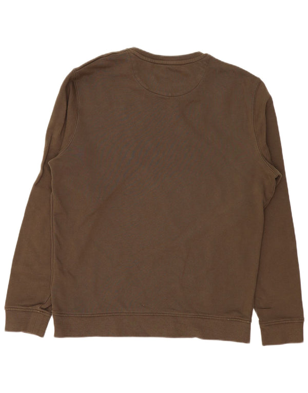 Męski sweter LYLE & SCOTT, duży, bawełniany khaki