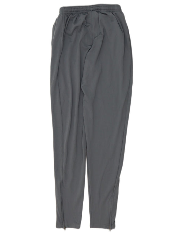 Męskie spodnie dresowe Nike Dri Fit, małe, szare, poliestrowe