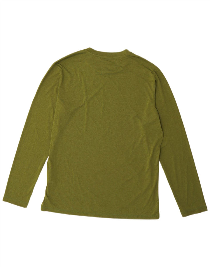 Męski top Jack Wolfskin z długim rękawem, UK 44/46 XL, khaki, poliester