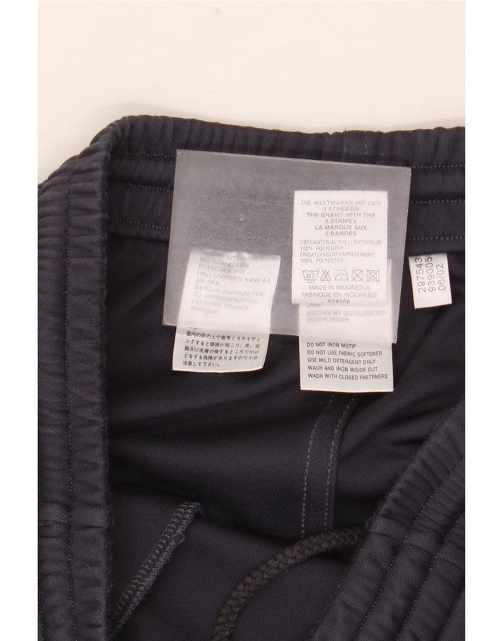 Męskie spodnie dresowe Adidas UK 36/38 Mały granatowy poliester