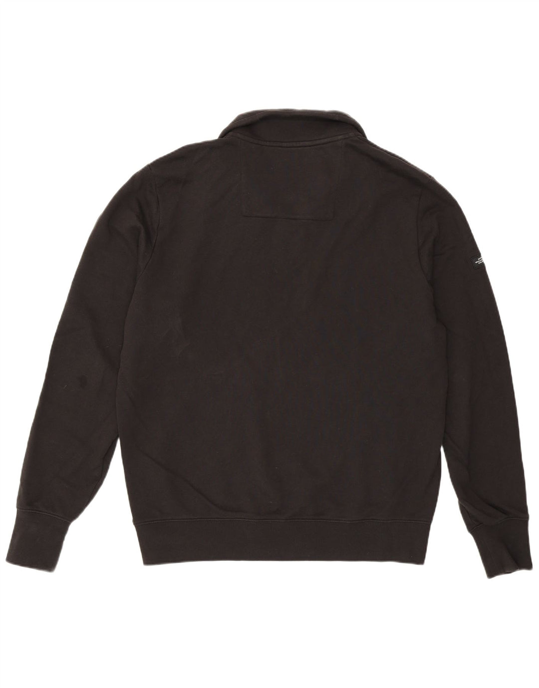 Męski sweter z zamkiem błyskawicznym Superdry XL, czarny, bawełniany