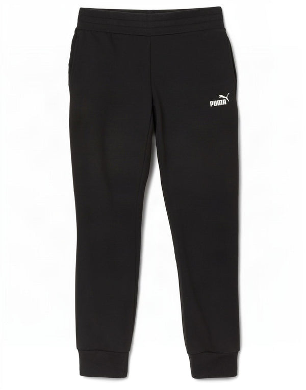 Damskie spodnie dresowe Puma Joggers UK 10 Małe Czarne Bawełniane